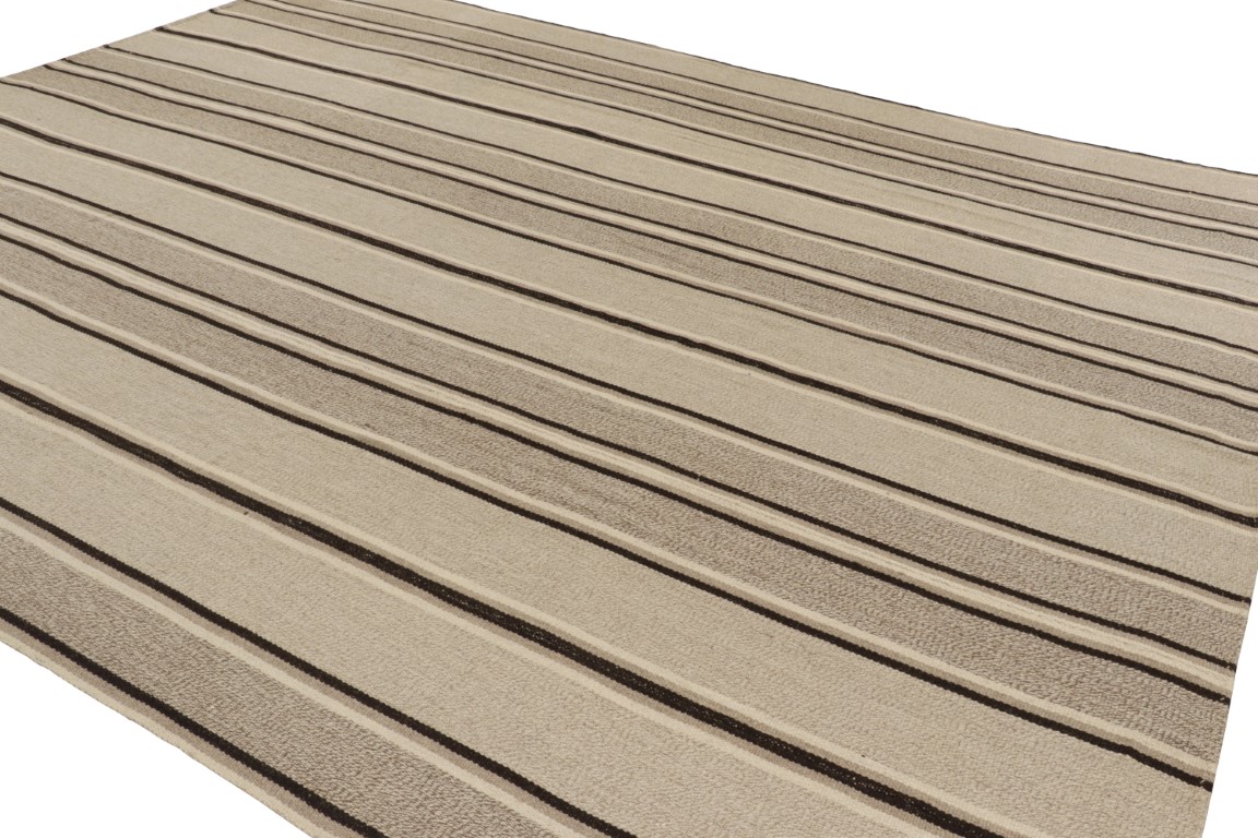 Oversized Vintage Striped Kilim