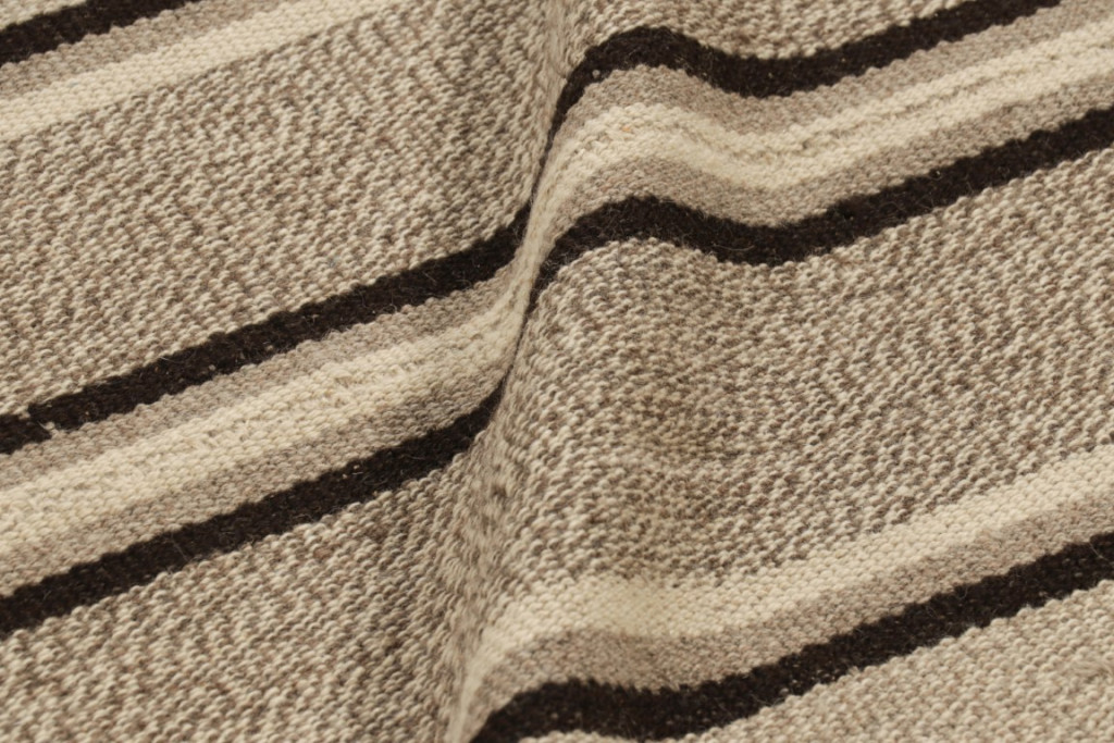 Oversized Vintage Striped Kilim
