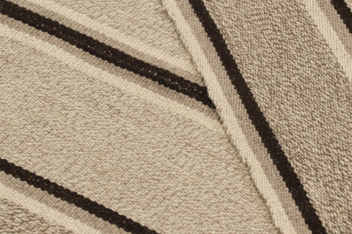 Oversized Vintage Striped Kilim