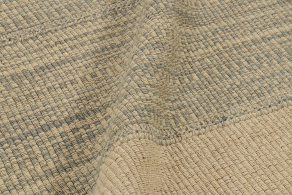 Contemporary Striae Kilim Rug
