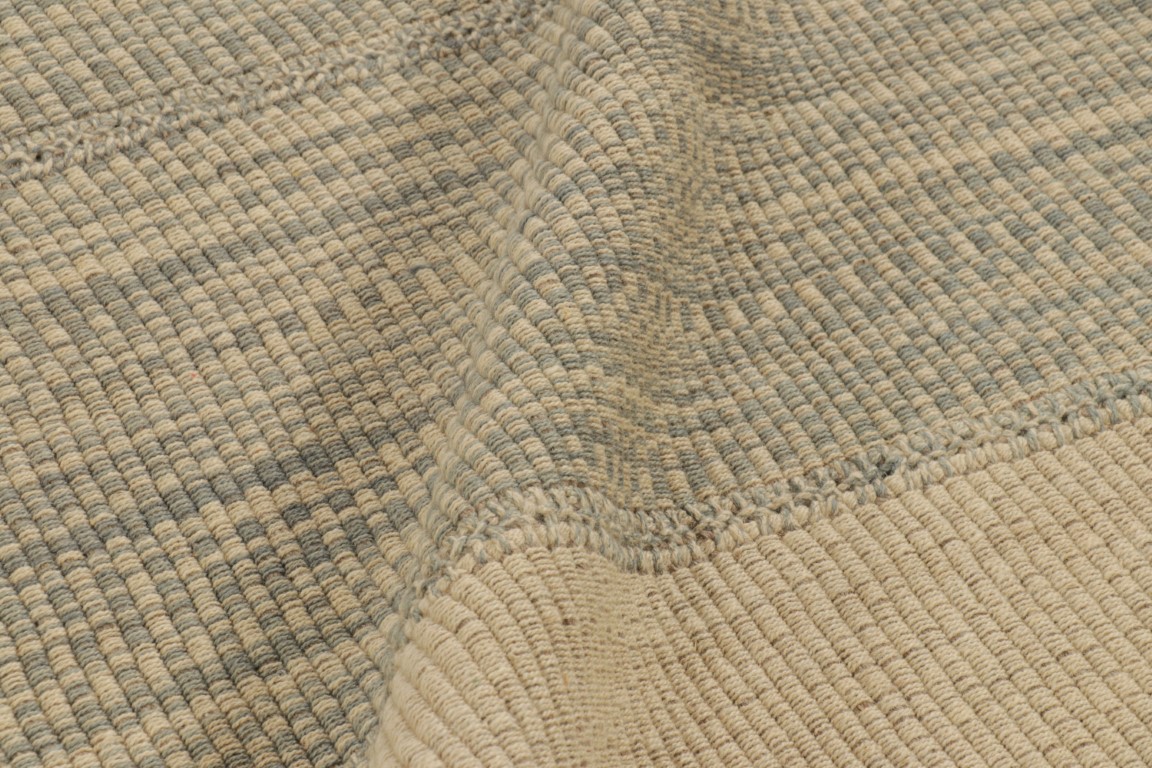 Contemporary Striae Kilim Rug