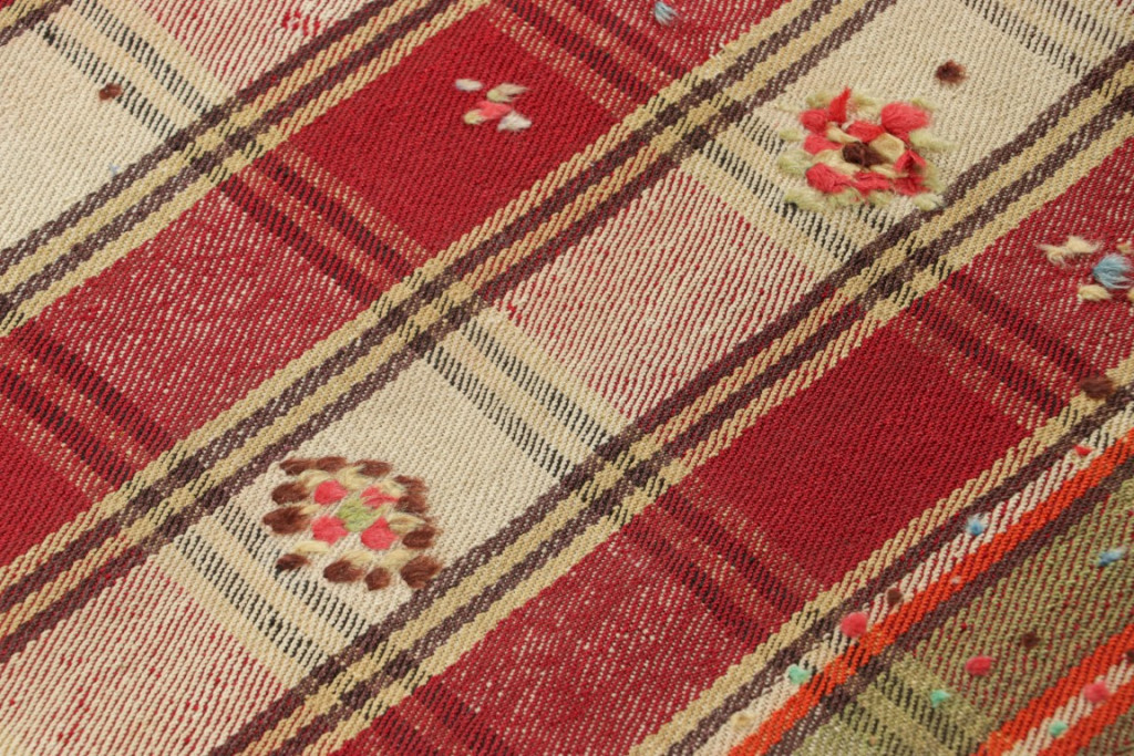 Vintage Jajim Qashqai Kilim