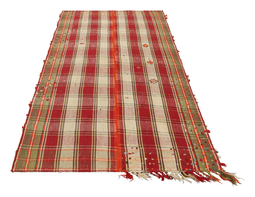 Vintage Jajim Qashqai Kilim