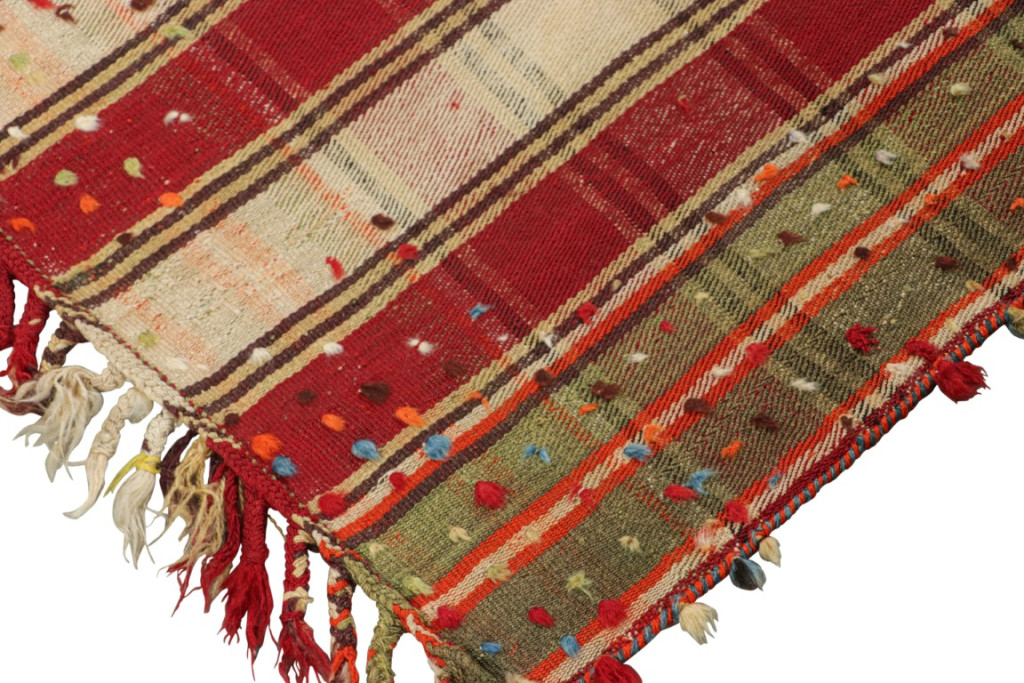 Vintage Jajim Qashqai Kilim