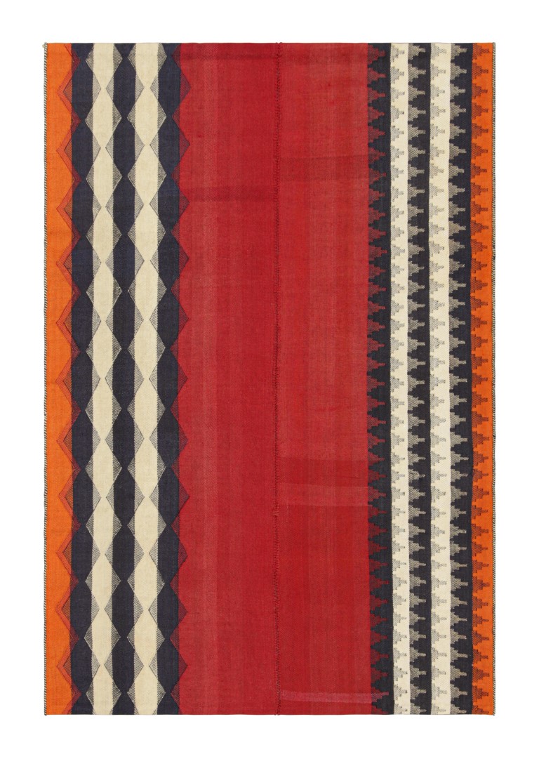 Vintage Jajim Qashqai Kilim