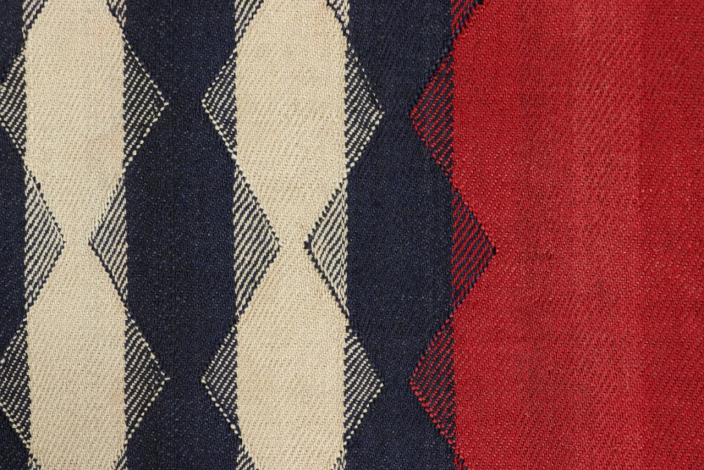 Vintage Jajim Qashqai Kilim
