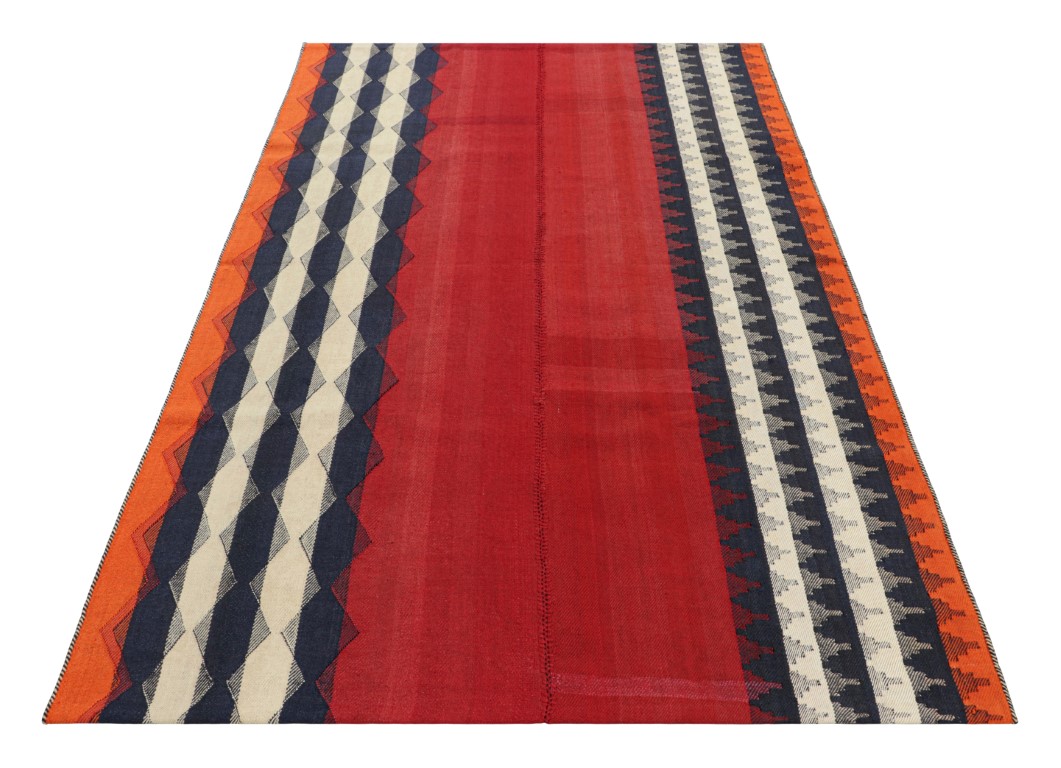 Vintage Jajim Qashqai Kilim