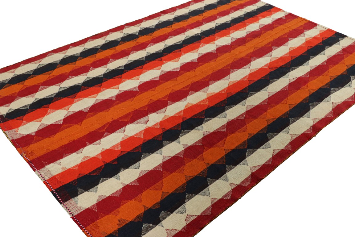 Vintage Jajim Qashqai Kilim