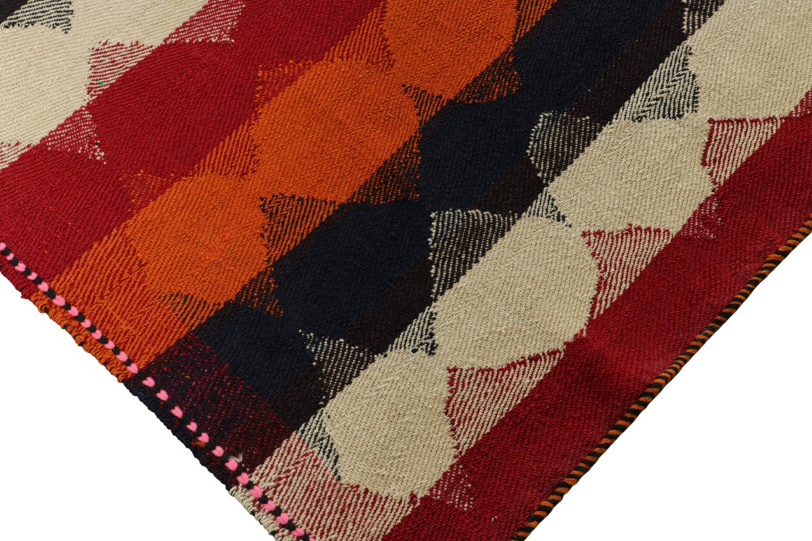 Vintage Jajim Qashqai Kilim