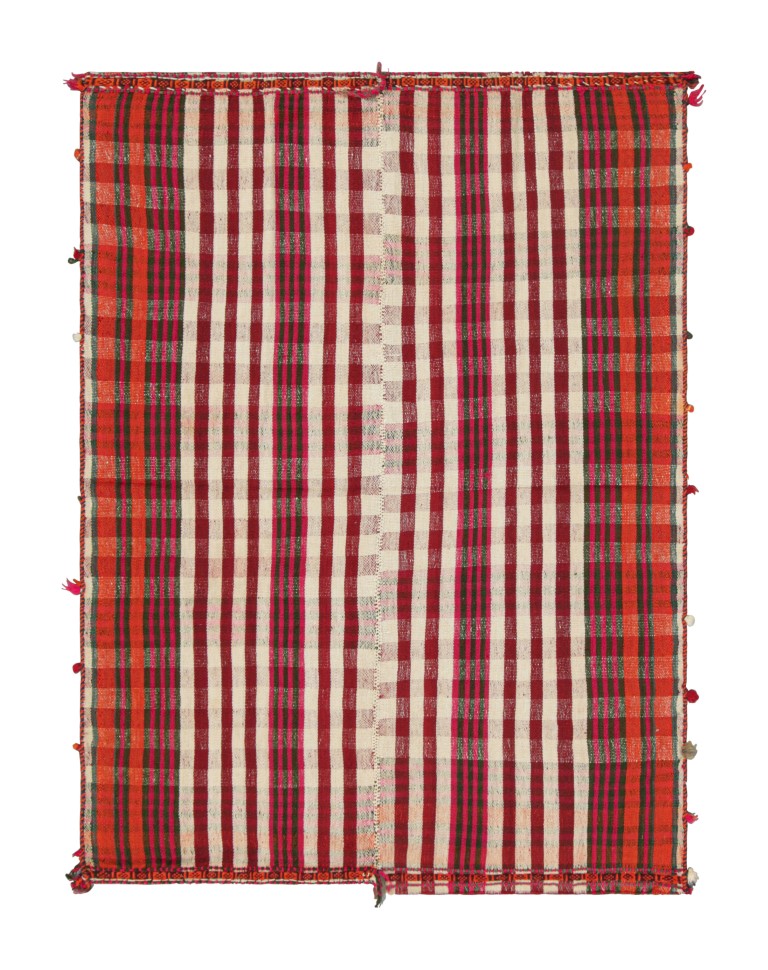 Vintage Jajim Qashqai Kilim