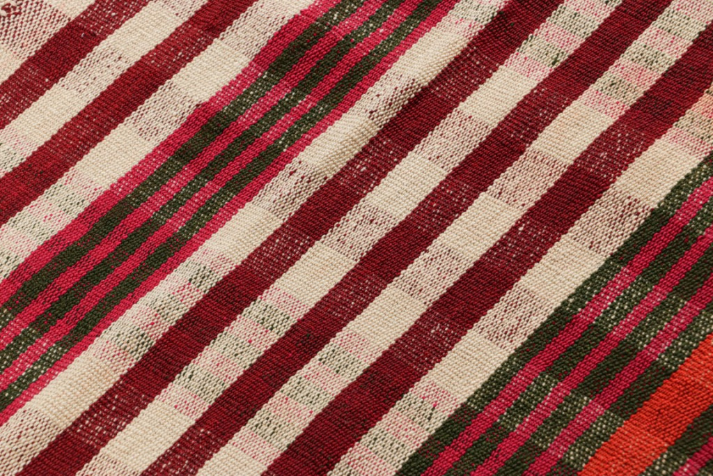 Vintage Jajim Qashqai Kilim