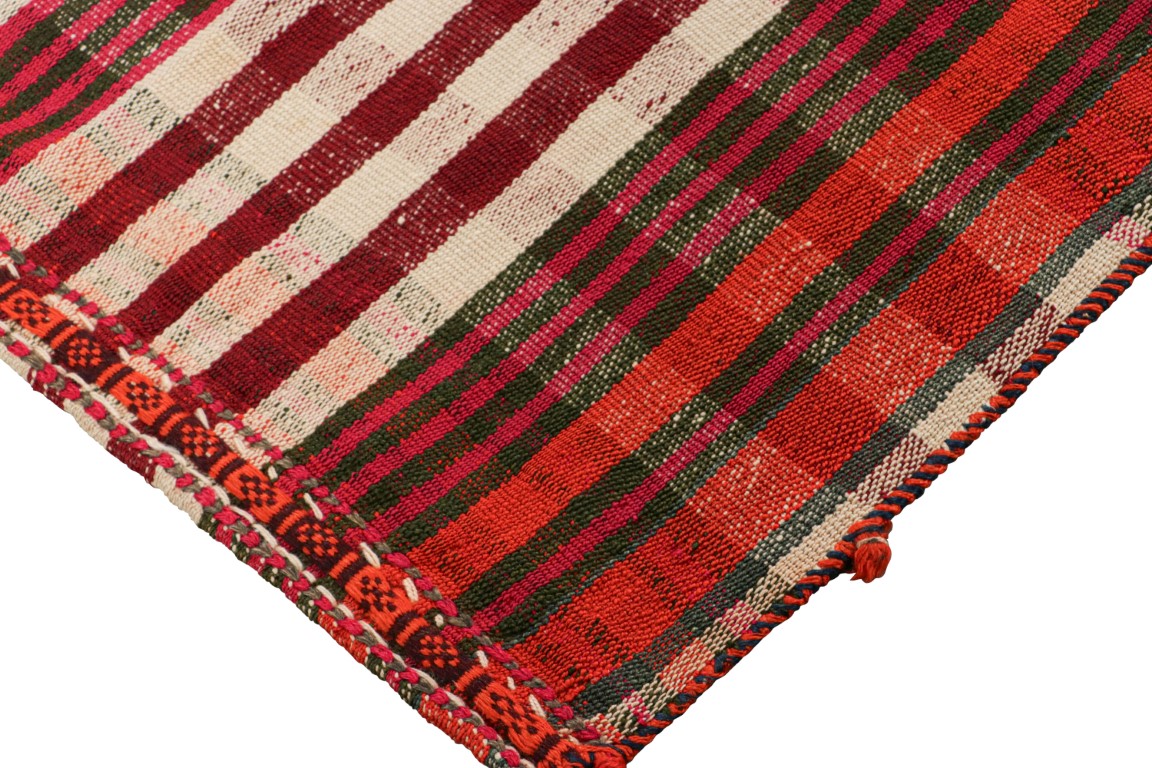 Vintage Jajim Qashqai Kilim