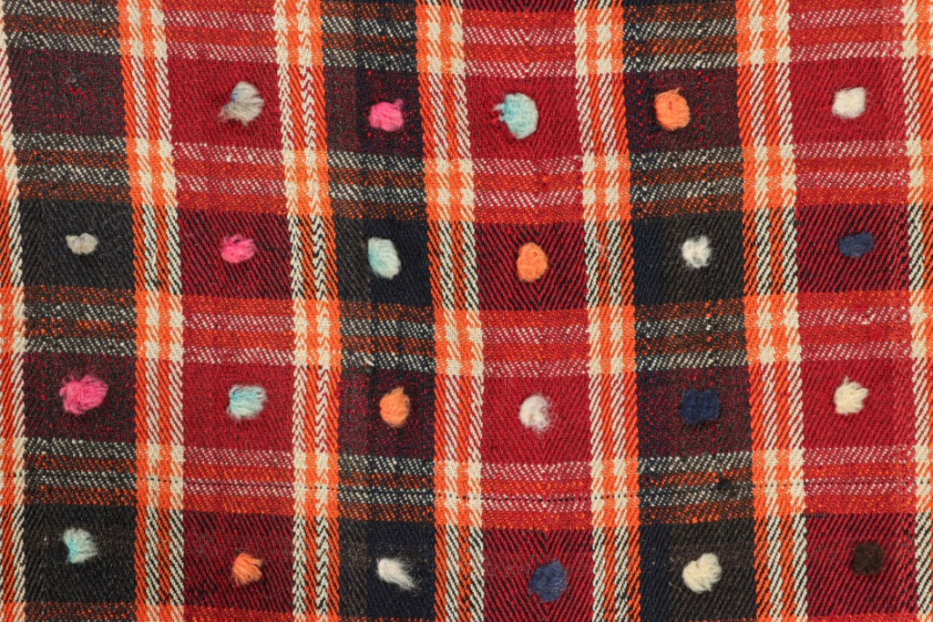 Vintage Jajim Qashqai Kilim