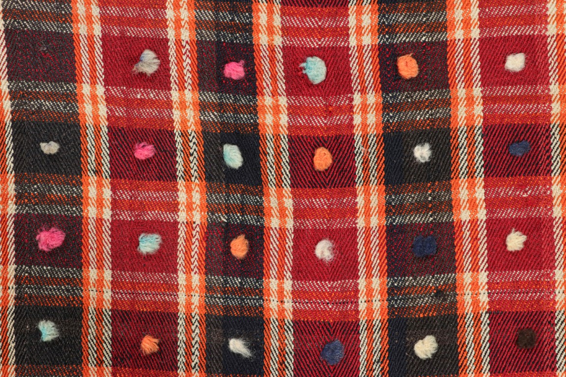 Vintage Jajim Qashqai Kilim