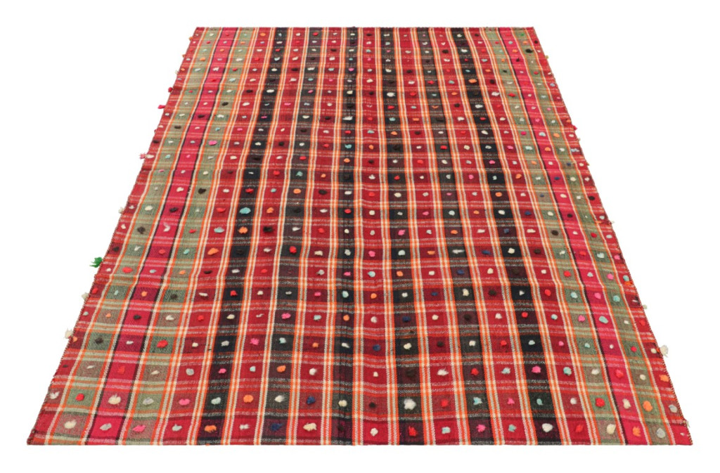 Vintage Jajim Qashqai Kilim