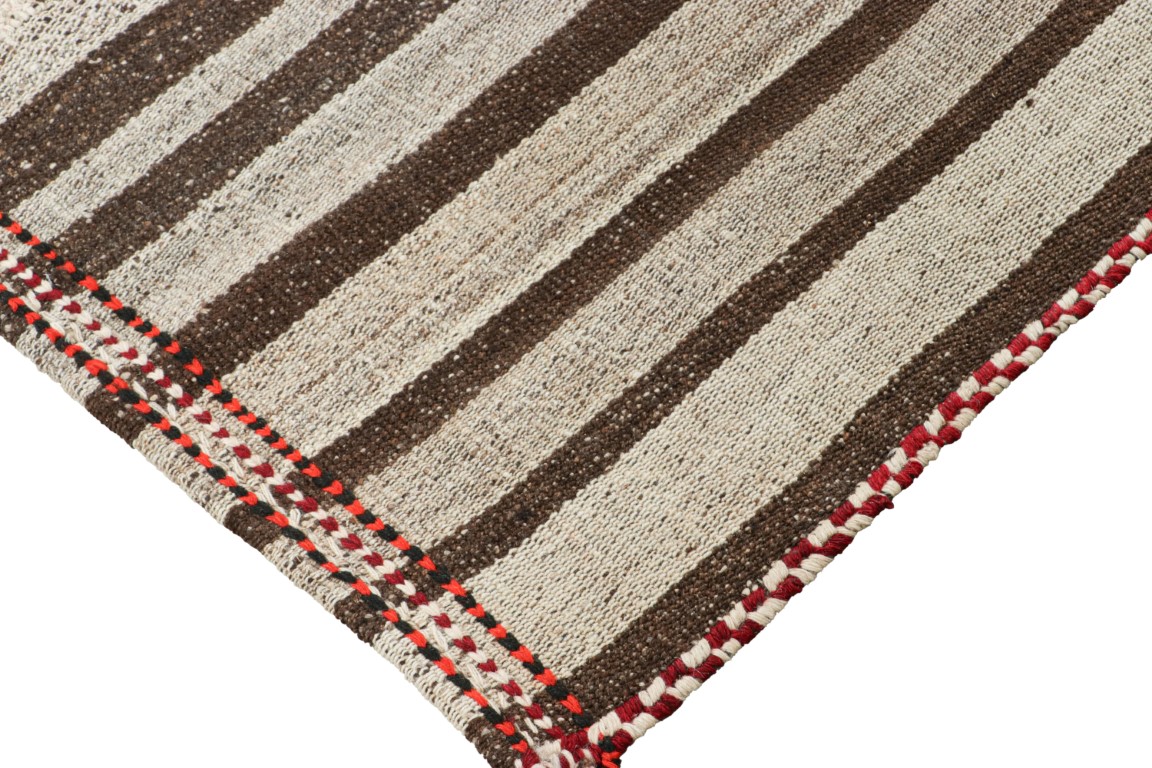 Vintage Jajim Qashqai Kilim