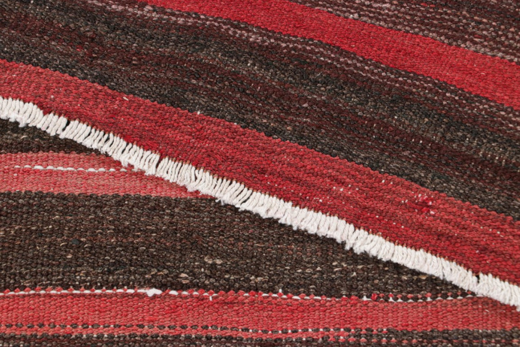 Vintage Shahsavan Striped Kilim