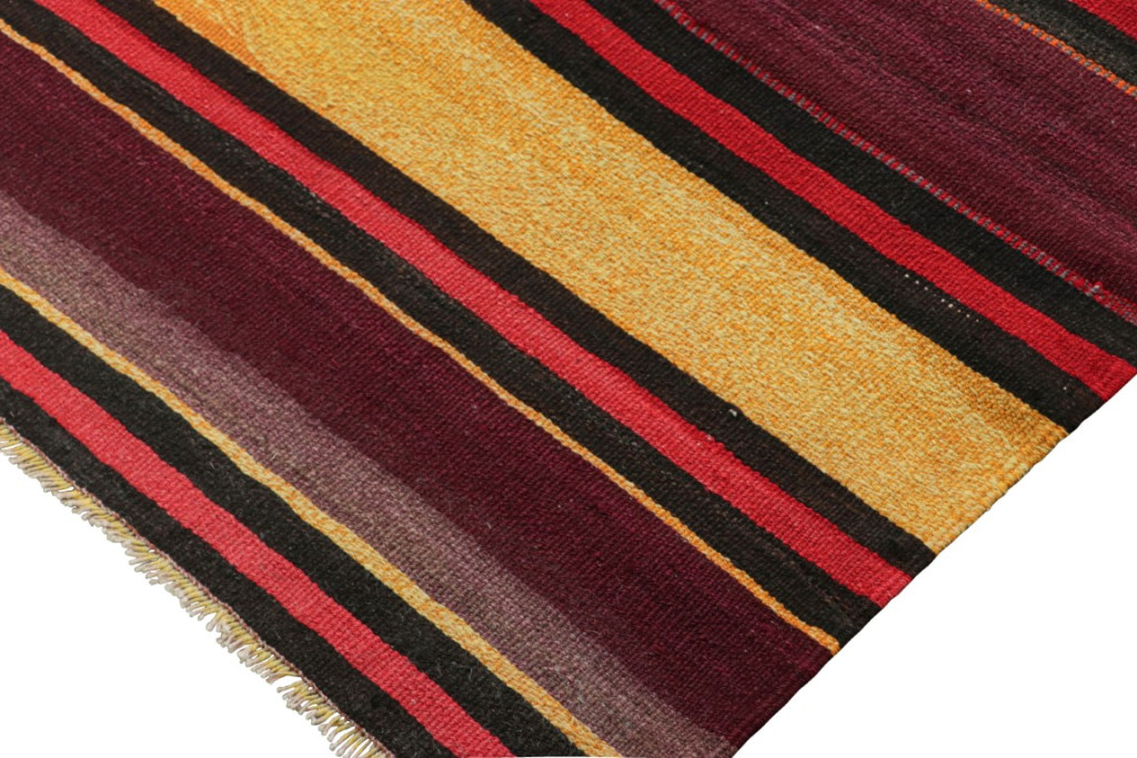 Vintage Shahsavan Striped Kilim
