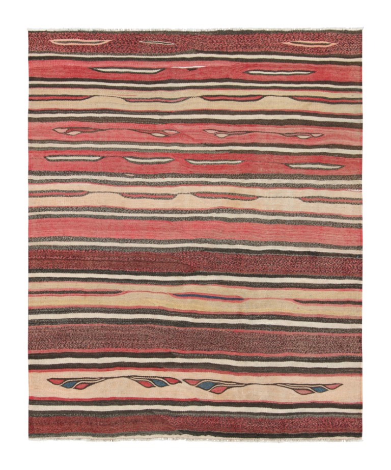 Vintage Striped Kilim