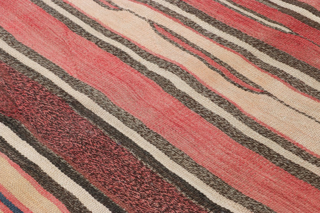 Vintage Striped Kilim