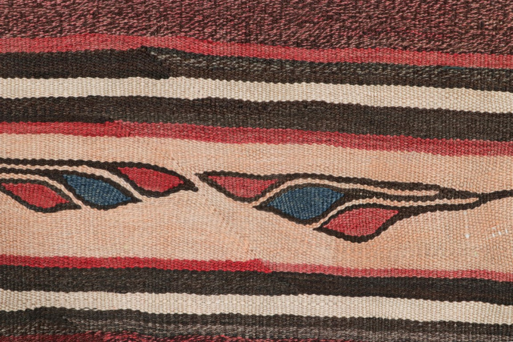 Vintage Striped Kilim