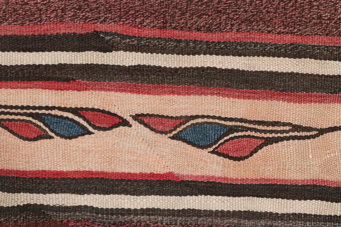 Vintage Striped Kilim