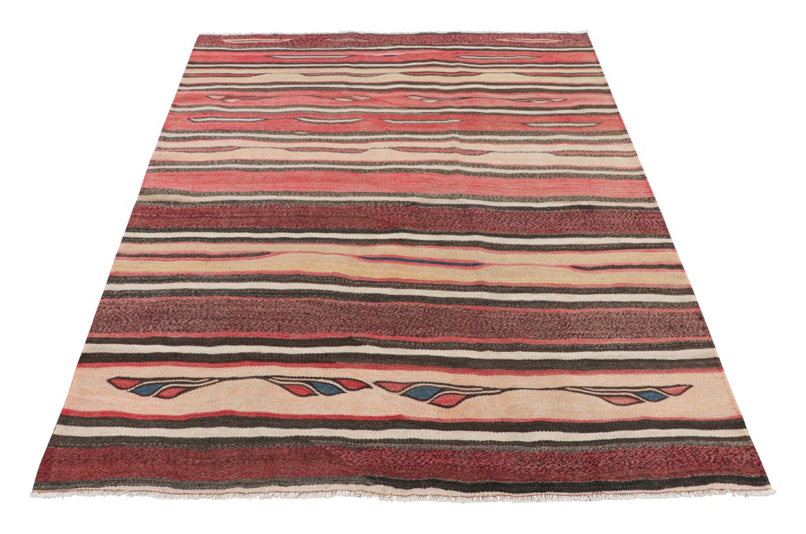 Vintage Striped Kilim