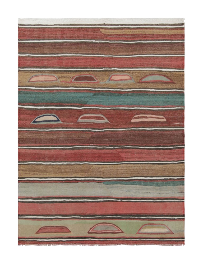 Vintage Striped Kilim