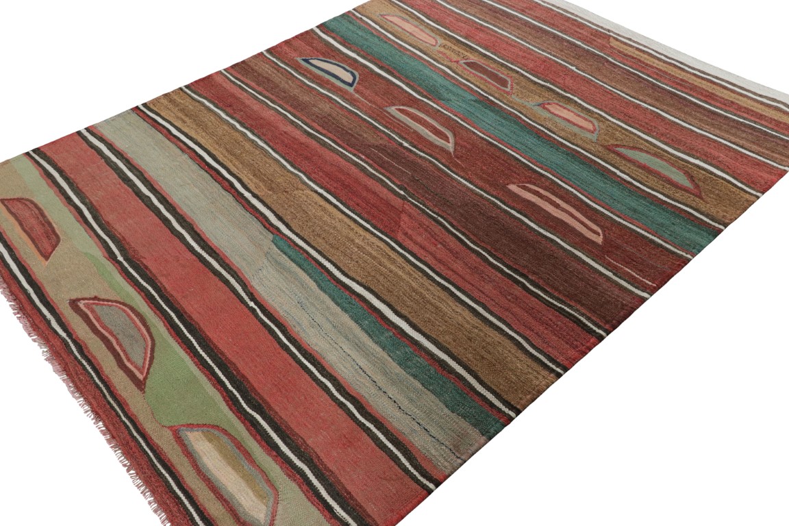Vintage Striped Kilim