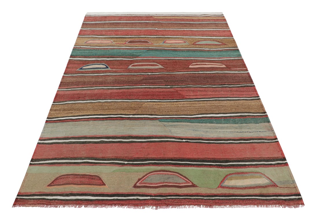 Vintage Striped Kilim