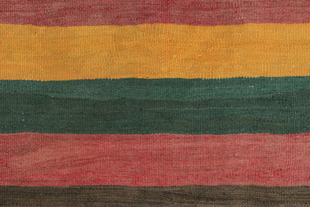 Vintage Shahsavan Striped Kilim
