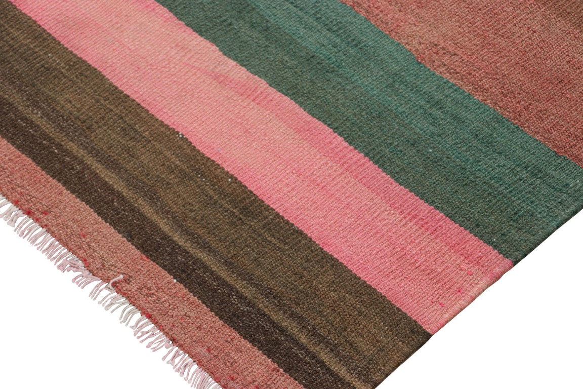 Vintage Shahsavan Striped Kilim
