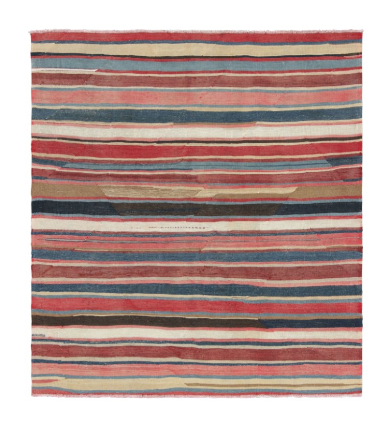 Vintage Shahsavan Striped Kilim