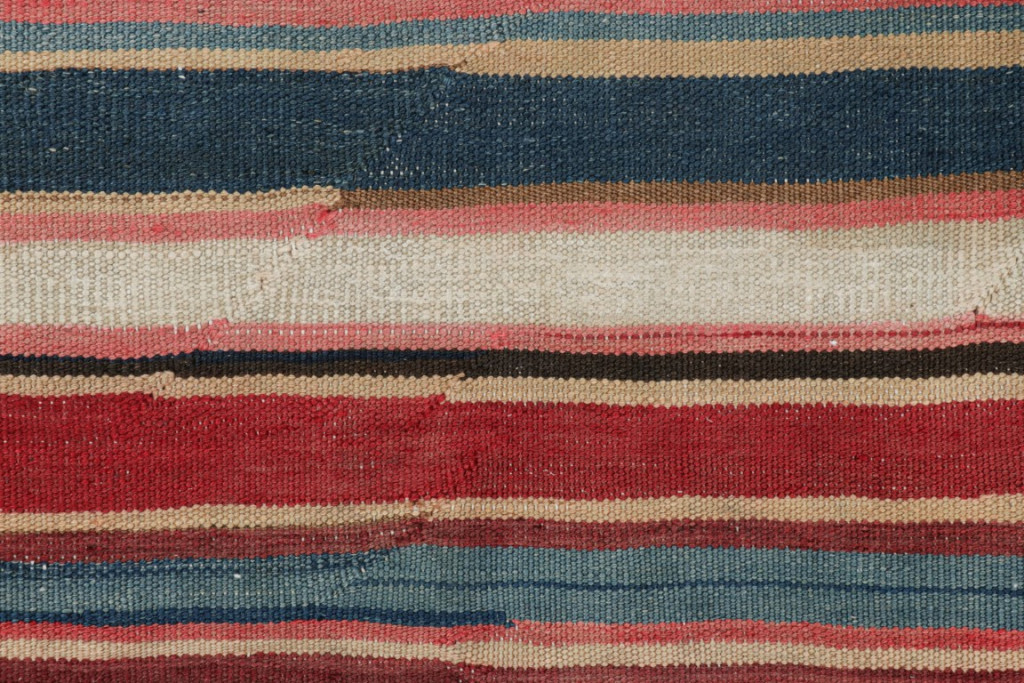 Vintage Shahsavan Striped Kilim