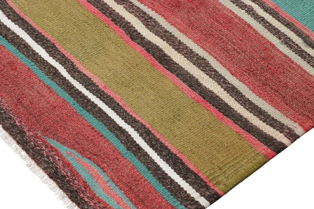 Vintage Shahsavan Striped Kilim