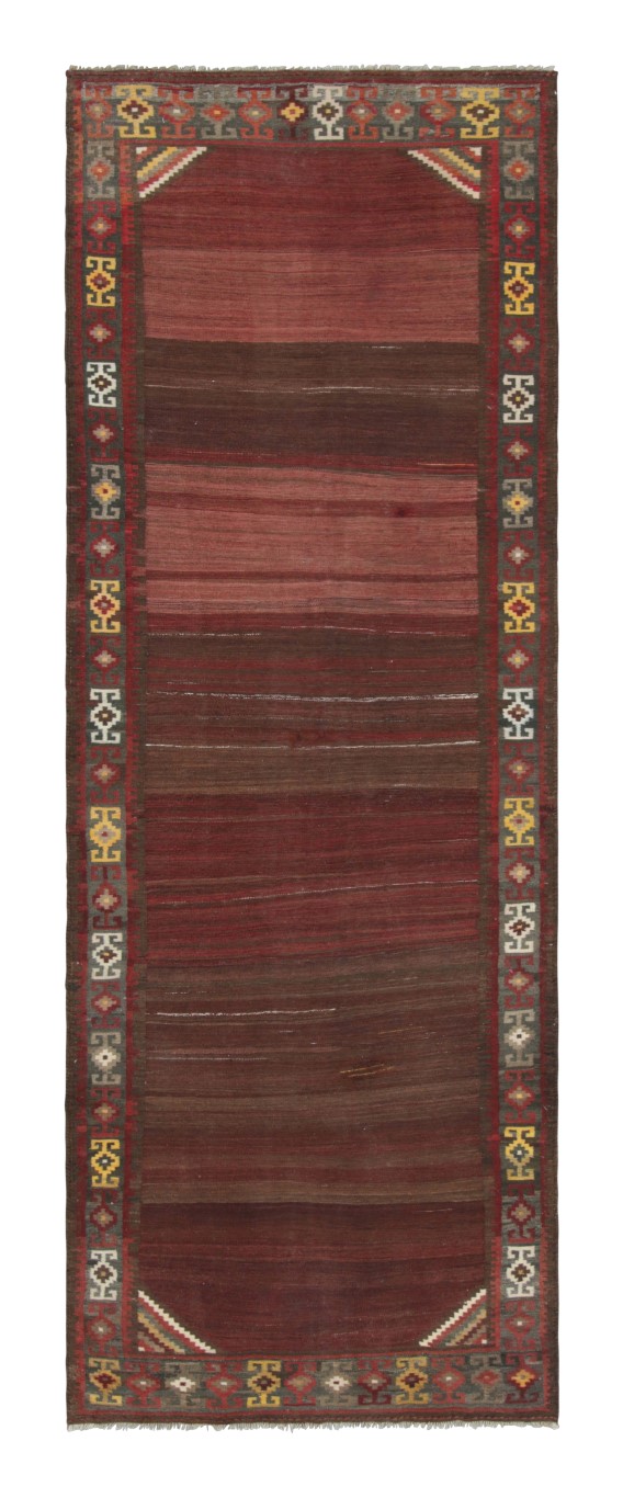 Vintage Shahsavan Striped Kilim