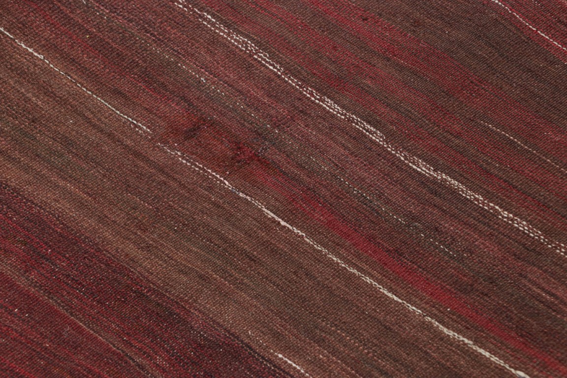 Vintage Shahsavan Striped Kilim