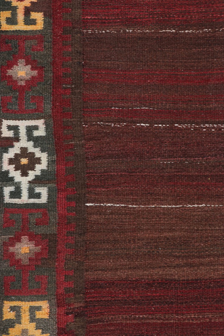 Vintage Shahsavan Striped Kilim