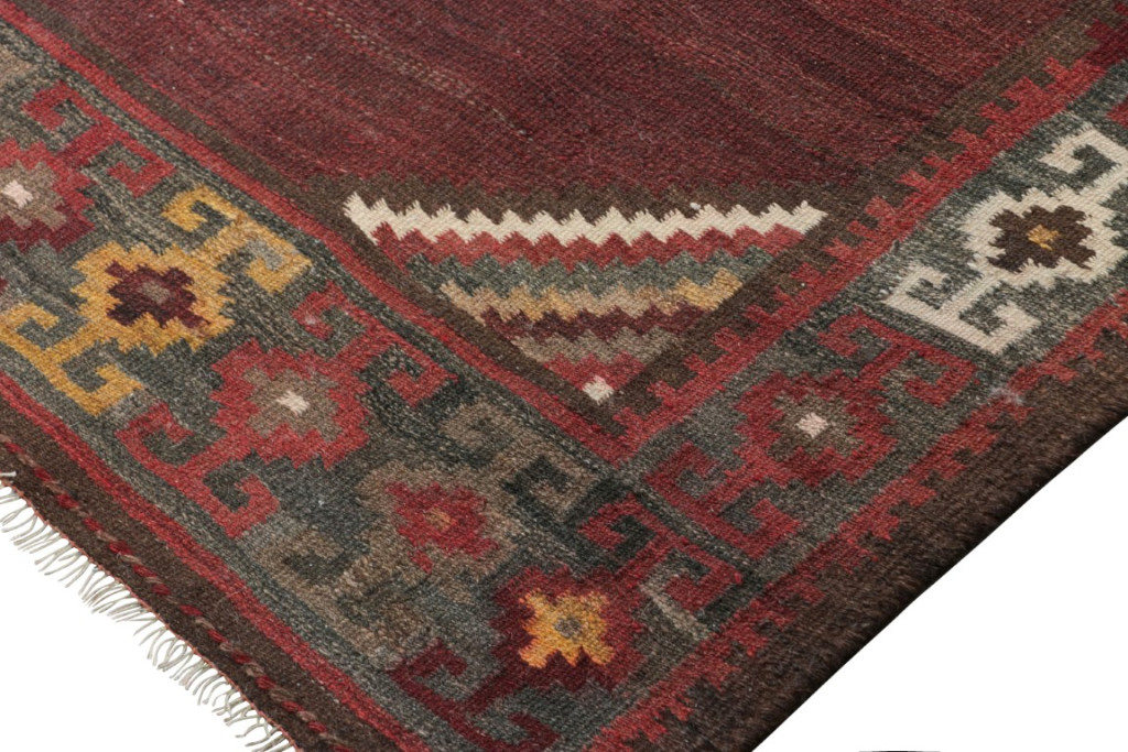 Vintage Shahsavan Striped Kilim