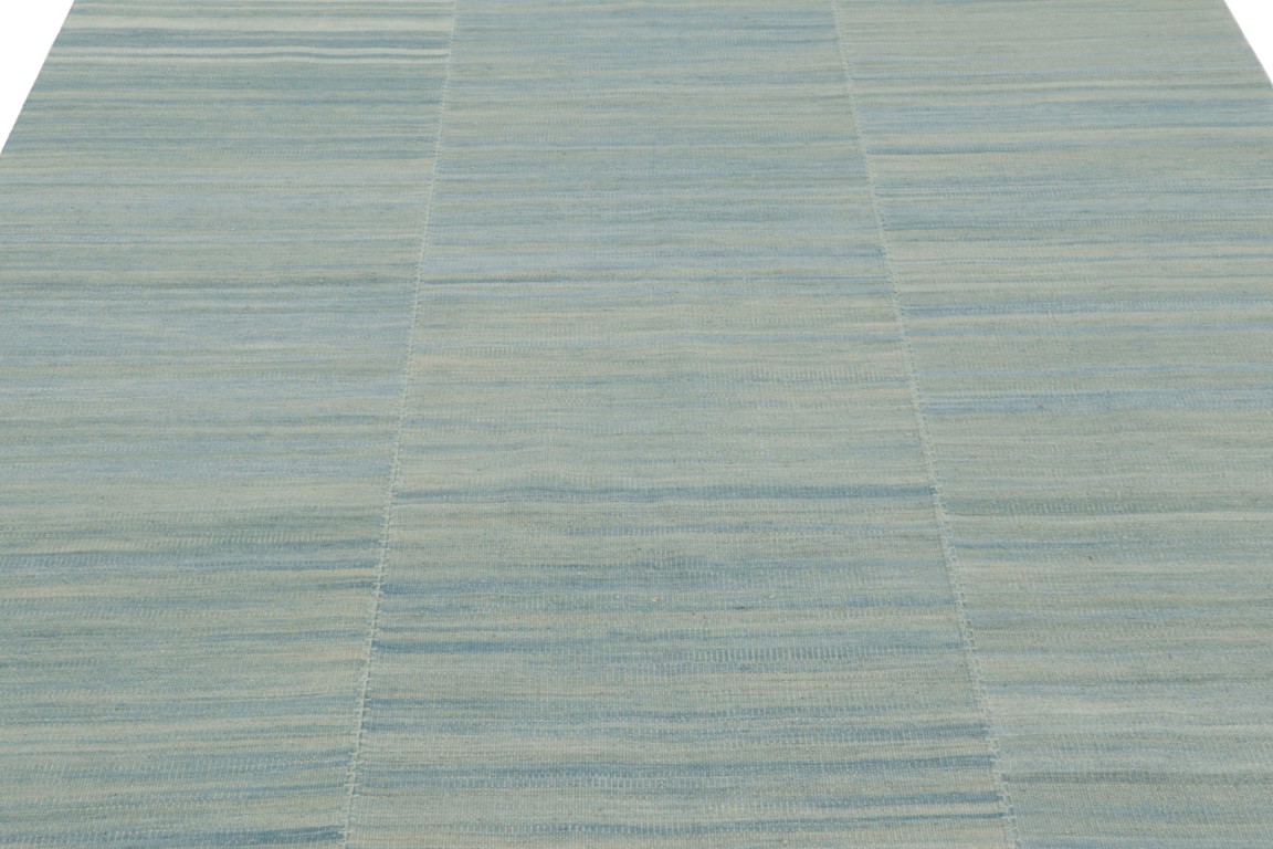 Contemporary Striae Kilim Rug