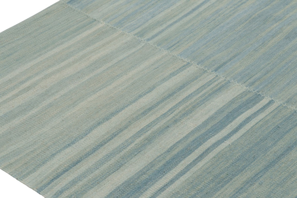 Contemporary Striae Kilim Rug