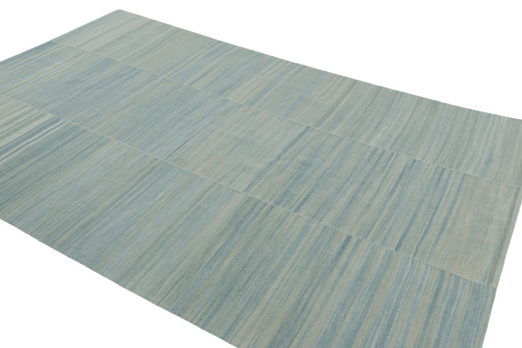 Contemporary Striae Kilim Rug