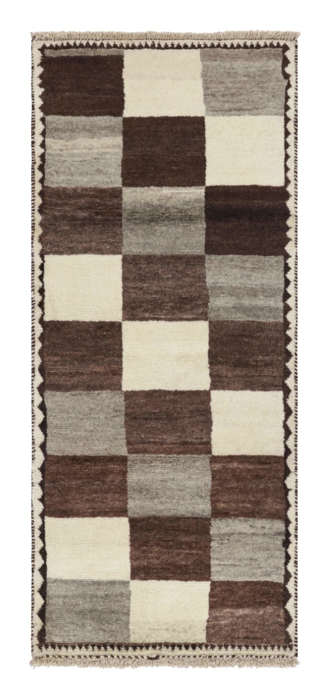 Vintage Gabbeh Geometric Rug