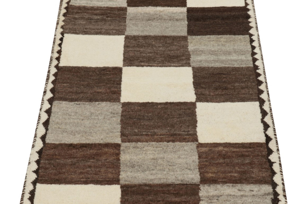 Vintage Gabbeh Geometric Rug