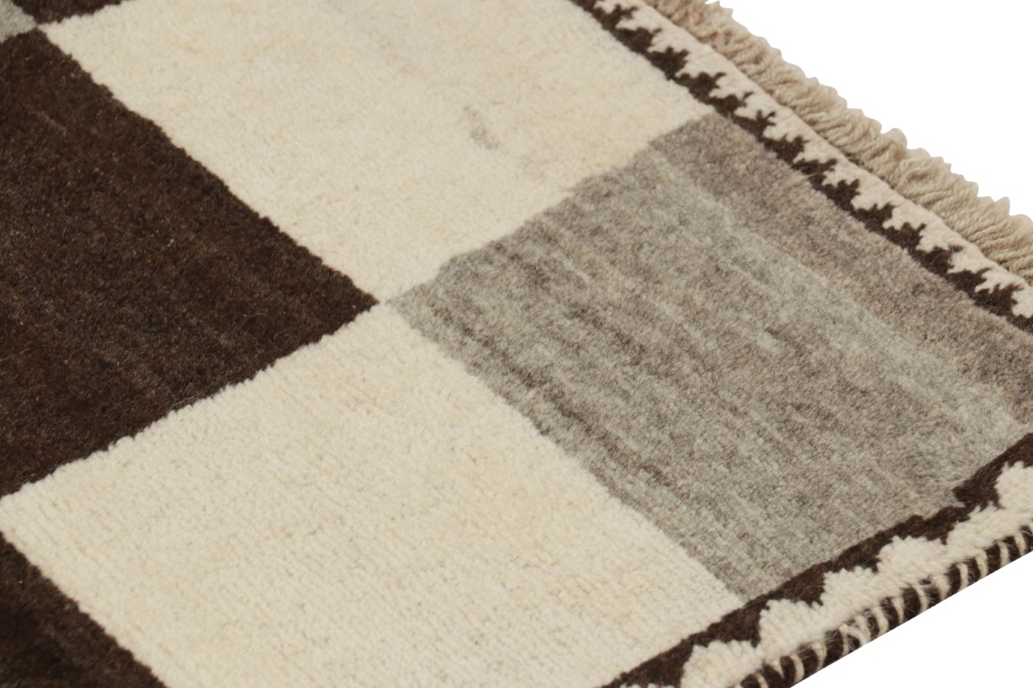 Vintage Gabbeh Geometric Rug