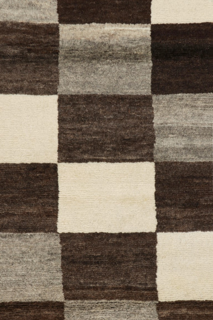 Vintage Gabbeh Geometric Rug