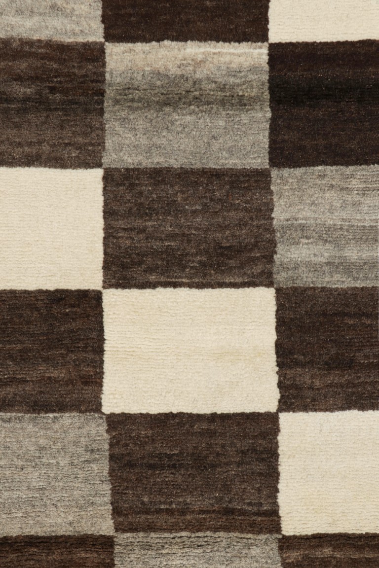 Vintage Gabbeh Geometric Rug