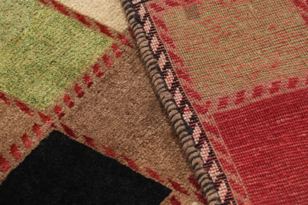 Vintage Gabbeh Geometric Rug