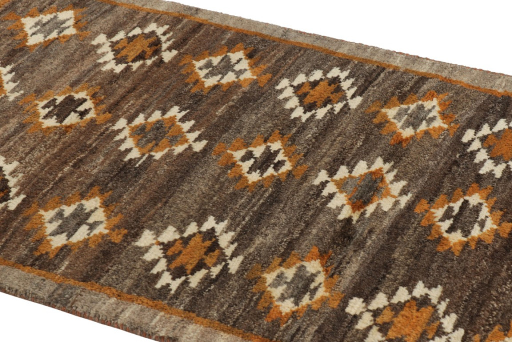 Vintage Gabbeh Geometric Rug