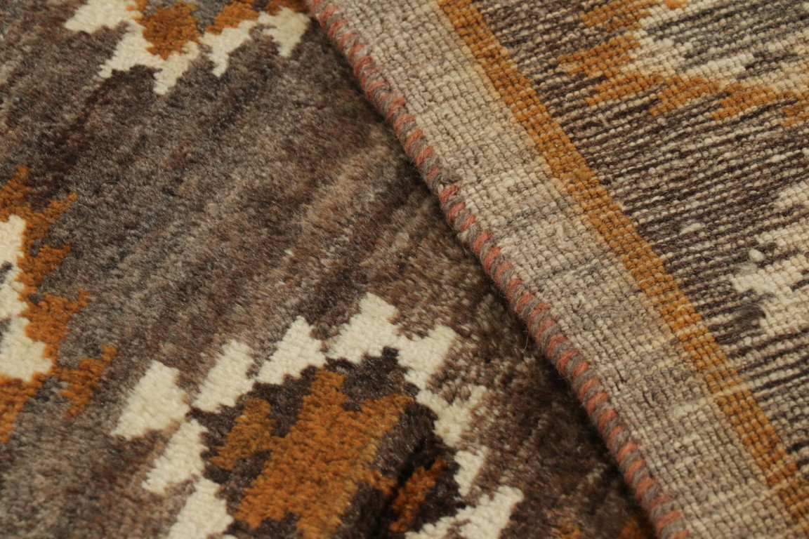 Vintage Gabbeh Geometric Rug